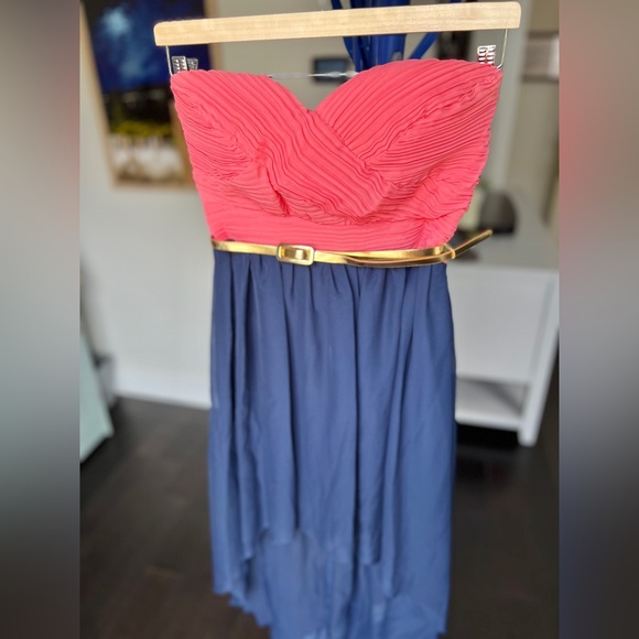 Jodi Kristopher Strapless Sweetheart Neckline Dress - Picture 4 of 12